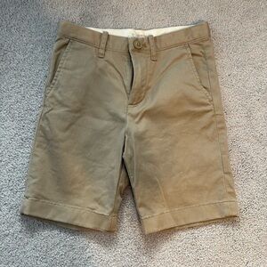 EUC Crewcuts Boys’ Gramercy flex chino short Khaki Sz 7